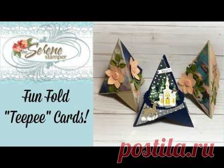 "Teepee" Fun Fold Cards!