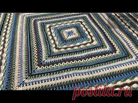 Crochet Healing Stitches Afghan Rnds 11-23 | EASY | The Crochet Crowd