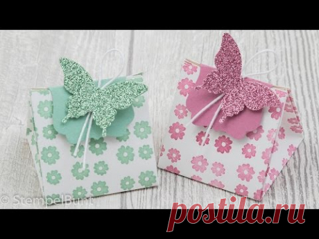 Kleine Box Butterfly (cm+inch) mit Produkten von Stampin'Up!®