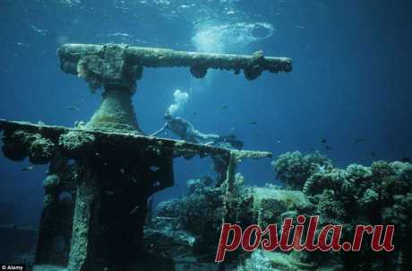 Подводное кладбище кораблей | ФОТО НОВОСТИ
