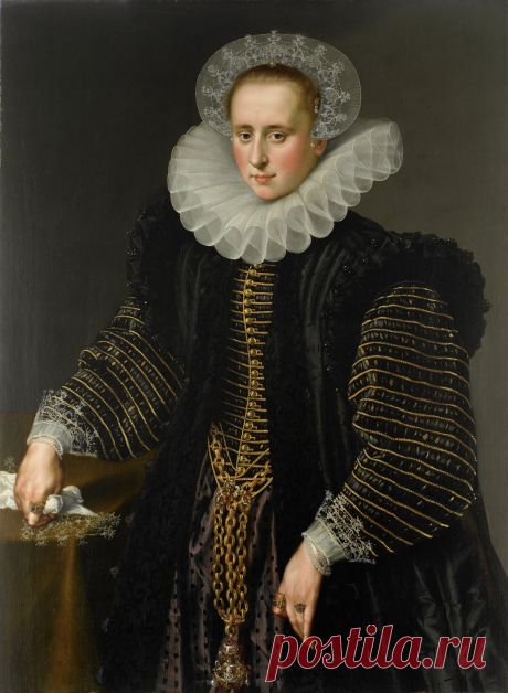 Аноним: Портрет женщины (1599-1600)