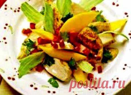 Азиатский салат с курицей и манго | Отдыхай КЛАССно!!!