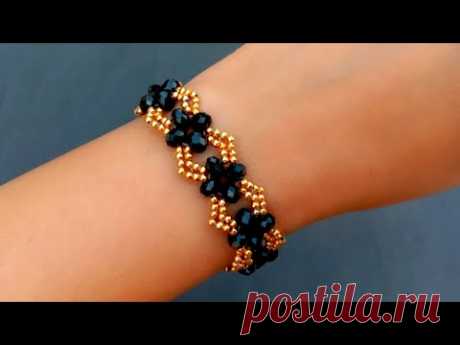 How To Make//Crystal Bracelet//Bracelet Making// Useful & Easy