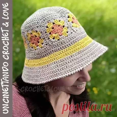 GORROS PERFECTOS PARA EL VERANO Aprende a Tejer Gorro Pescador a Ganchillo