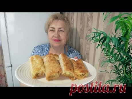 Пирожки из лаваша. Вкусно,быстро и не надо возиться с тестом.