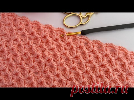 ÇOOK KOLAY 💕 TIĞ İŞİ BEBEK BATTANİYESİ, ÇANTA ÖRGÜ MODELLERİ / Crochet Patterns