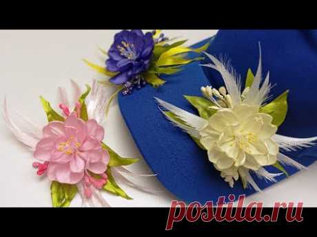 Beautiful ribbon decoration/Hermosa decoración de la cinta/Красивое украшение из лент