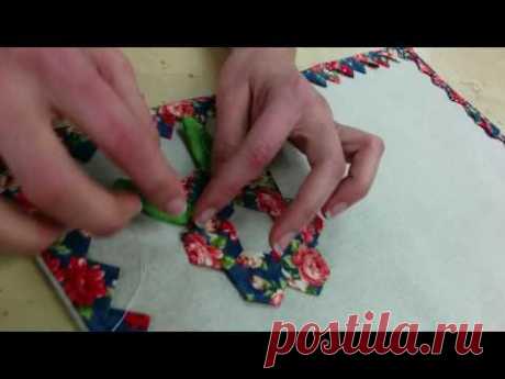 TUTORIAL TÉCNICA Nº 5 DE PATCHWORK JARDÍN DE LA ABUELA  PARTE 2