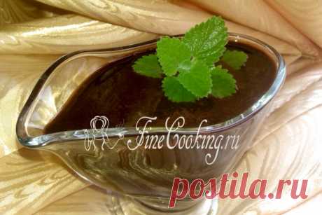 Шоколадный сироп - рецепт с фото