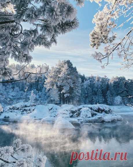 Зима на Алтае.
📷 sergey_sterling