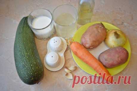 Суп пюре из кабачков и картофеля со сливками рецепт с фото пошагово - 1000.menu