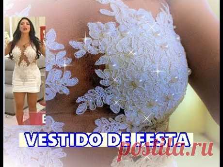 ✂DIY - VESTIDO FESTA INSPIRACÃO ☛ SYLVIA DESIGN