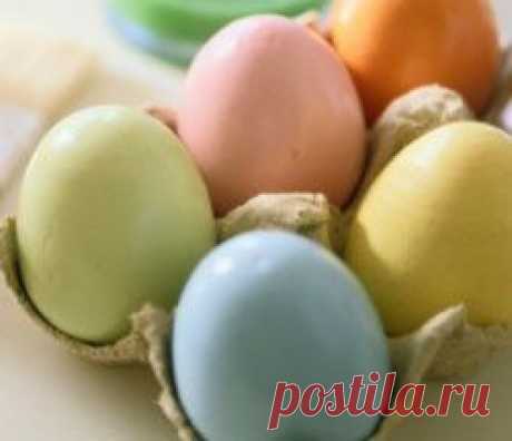 Пасхальные яйца. Красим яйца на Пасху домашними средствами