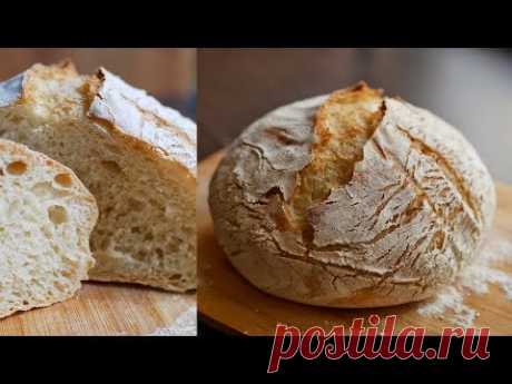 ХЛЕБ БЕЗ ЗАМЕСА 🍞 Нужно всего 5 Минут Вашего времени и Немного Терпения😋