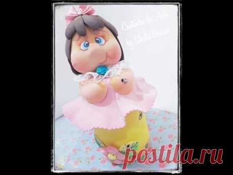 Aulinha Virtual Pote Menina Flor