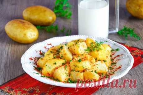 Картошка с кефиром на сковороде рецепт фото пошагово и видео - 1000.menu
