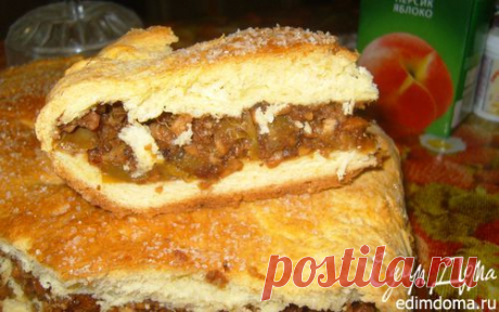 Пирог с сухофруктами | Кулинарные рецепты от «Едим дома!»