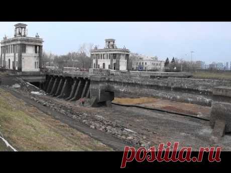 Идёт ремонт канала им. Москвы. Открытие навигации откладывается