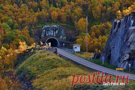 Дорога через тоннель