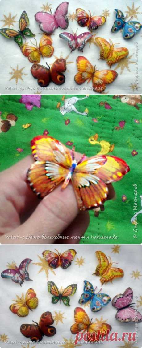 Восхитительные объемные бабочки за полчаса!
