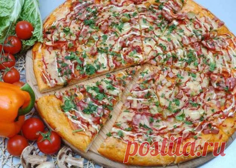 4 отличных рецепта домашней пиццы
