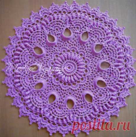 салфетки,скатерти,прихватки - Crochet Modnoe Vyazanie