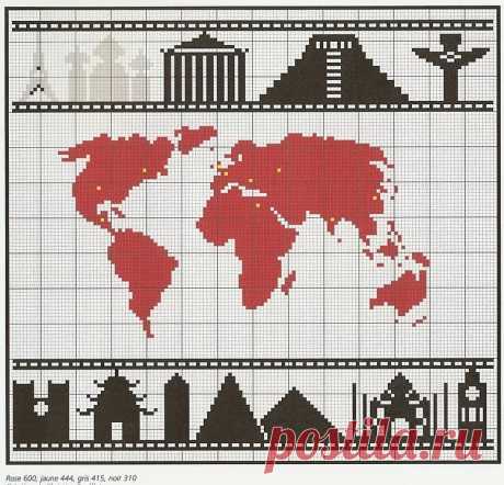 карта мира крючком связать: 6 тыс изображений найдено в Яндекс.Картинках
