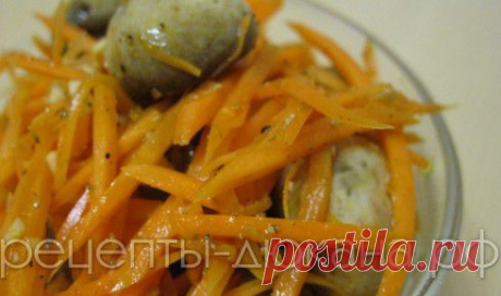 Морковь по-корейски с грибами | Рецепты Дюкана  чередование, закрепление