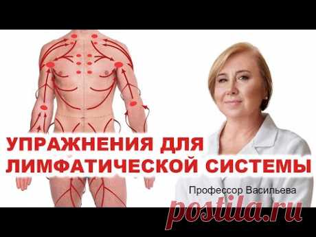 Простые упражнения для лимфатической системы (проф.Васильева)