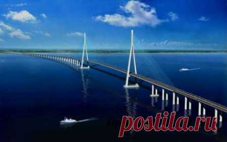 Профессия МОСТОВИК : Мосты в мире : Qingdao Haiwan Bridge (China)