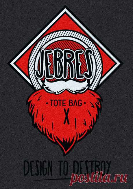 Jebres Tote Bag Logo Design on Behance