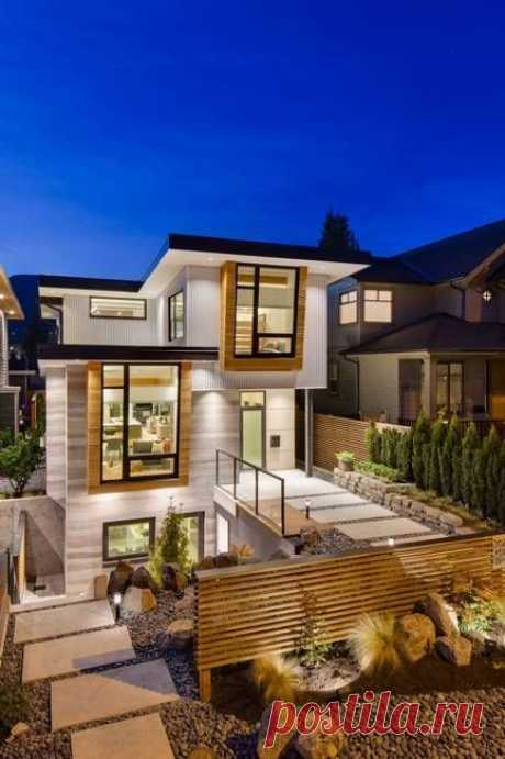 Ultra Green Modern House Design with Japanese Vibe in Vancouver
