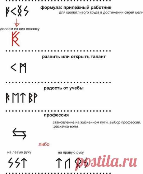 Руны для успешной сдачи экзаменов