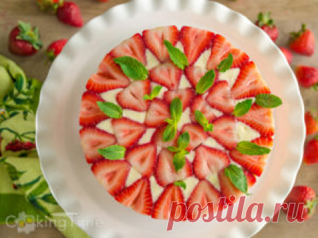 Торт Фрезье - Fraisier Cake | CookingTime.ru