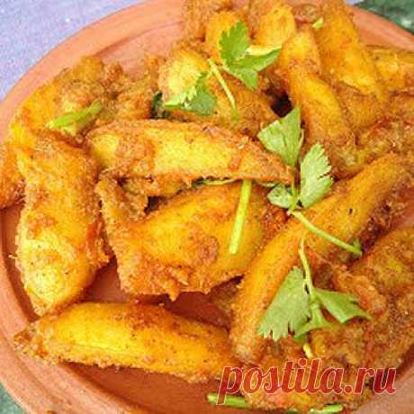 Алу Тареко - жареный картофель по-непальски, второе блюдо. Пошаговый рецепт с фото на Gastronom.ru
