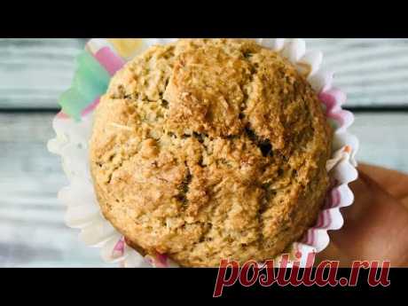 ПП КЕКСЫ с бананом★Кексы без муки и сахара!★ПП выпечка★Banana oatmeal muffins