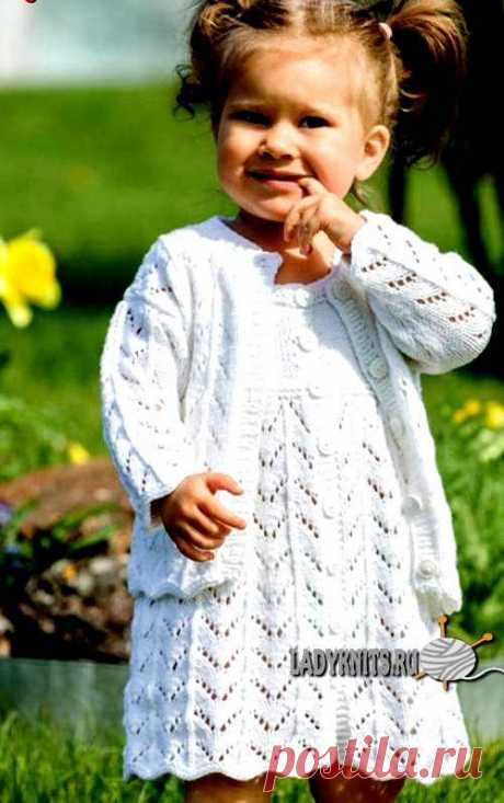 цитата selenagen : Вязаное спицами симпатичное платье для девочки от 0 до 8 лет (16:58 17-06-2020) [5171689/471573011] • ninanina345@ukr.net