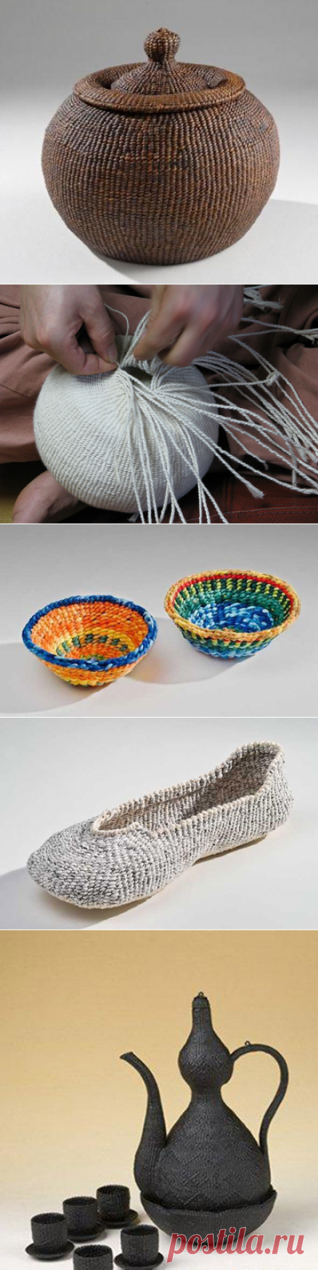 Чисын — корейская техника плетения из бумаги — Рукоделие
