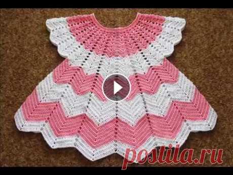 Платье крючком на девочку часть 1 English subtitles, Еspanol/Dress crocheted for a girl Рart1 Небольшая помощь каналу: - карта доллары VISA 4149499111859003 Заходите в нашу группу на ФБ "Вязание без границ/Knitting without borders" A ...