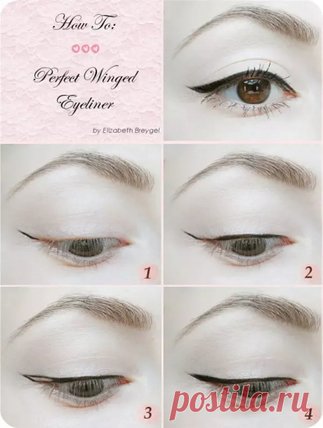 Пин содержит это изображение: 22 Eyeliner Shapes for Women Tired of the Cat Eye ...