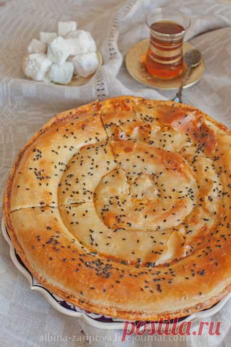 Бюрек (Börek) с картошкой и луком — Вкусные рецепты