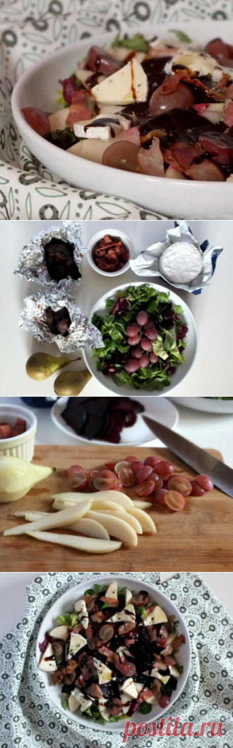 Салат с сыром камамбер / Сырные салаты / TVCook: пошаговые рецепты с фото