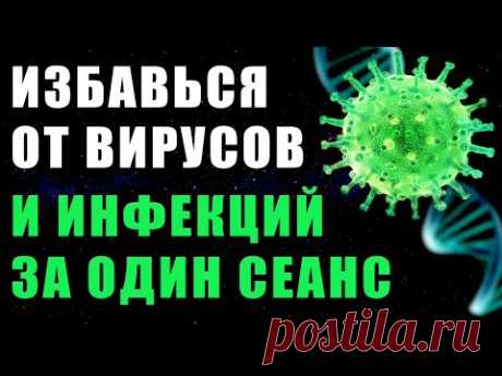 Избавься От Вирусов и Инфекций За Один Сеанс | Медитация | Лечебная Музыка | Исцеляющие Медитации