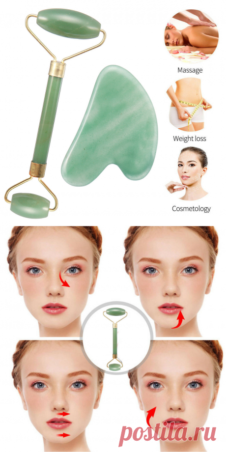 natural guasha massager accessories gua sha scraping facial at Banggood