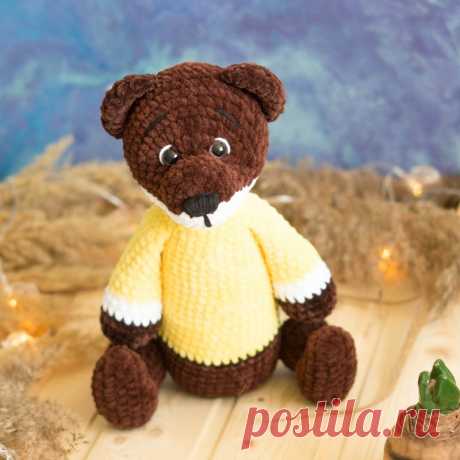 PDF Уссуурийская Харза крючком. FREE crochet pattern; Аmigurumi animal patterns. Амигуруми схемы и описания на русском. Вязаные игрушки и поделки своими руками #amimore - плюшевый зверёк, большая зверюшка из плюшевой пряжи, зверята.