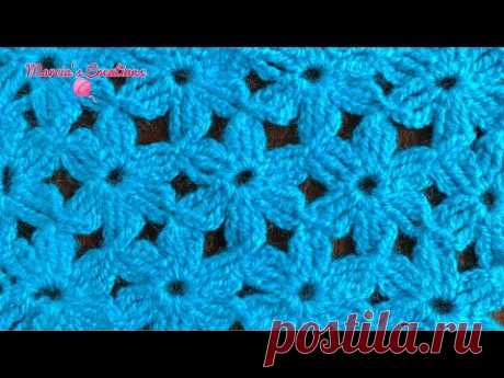 A CROCHET: Puntada Floral (Floral Stitch)