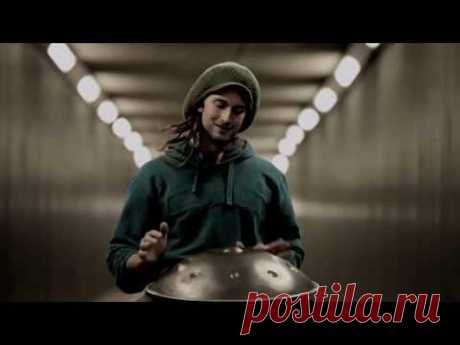 Solo Hang Drum in a Tunnel | Daniel Waples - Hang in Balance | London - England [HD] - YouTube