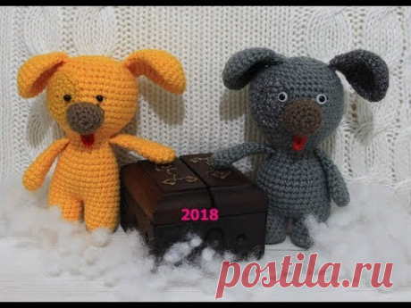 Мастер-класс собака-символ 2018 года. Часть 1 Туловище. - YouTube