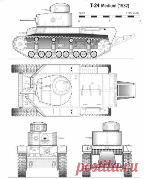 Чертежи танков и бронетехники - Сборник чертежей|Чертежи самолетов,танков,мебели и т.д.