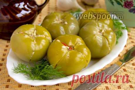 Маринованные зеленые помидоры рецепт с фото на Webspoon.ru